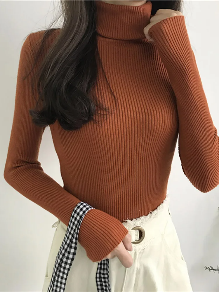 Dames Turtleneck | Slanke en Stijlvolle Gebreide Trui