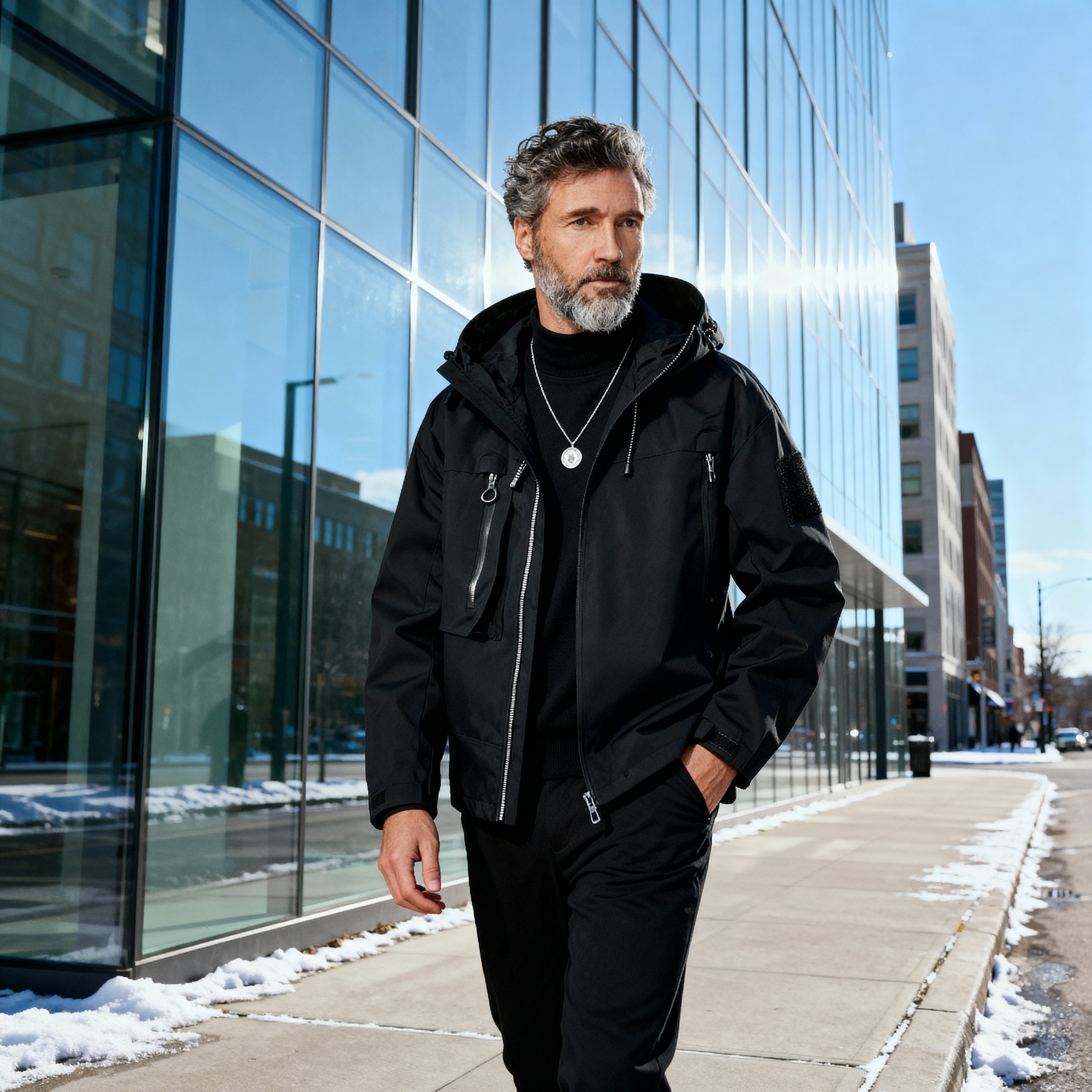 Aidin | Waterdichte Winterjas met Capuchon