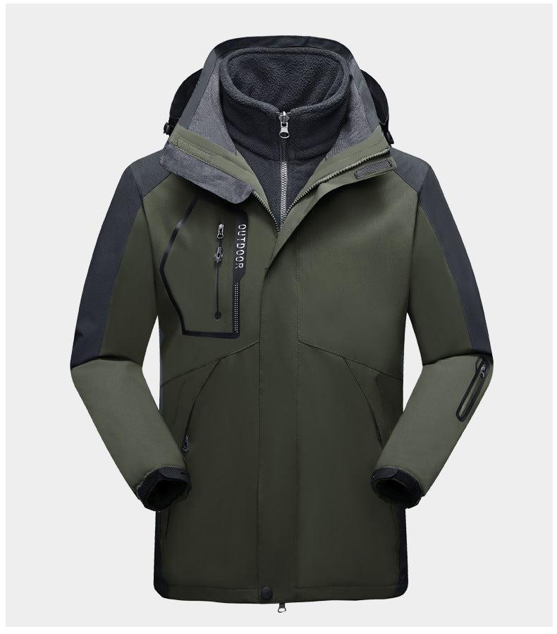 Dames 3-in-1 Lange Winterjas | Waterdicht en Winddicht Buitenlaag