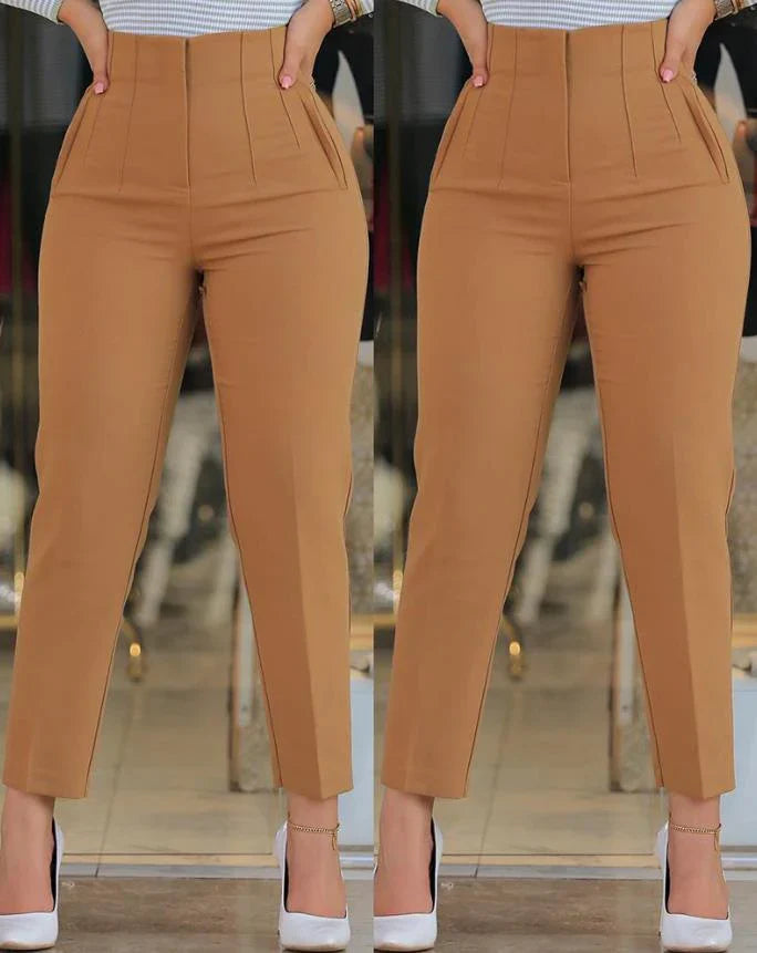 Dames Broek | Hoge Taille en Stijlvol Design