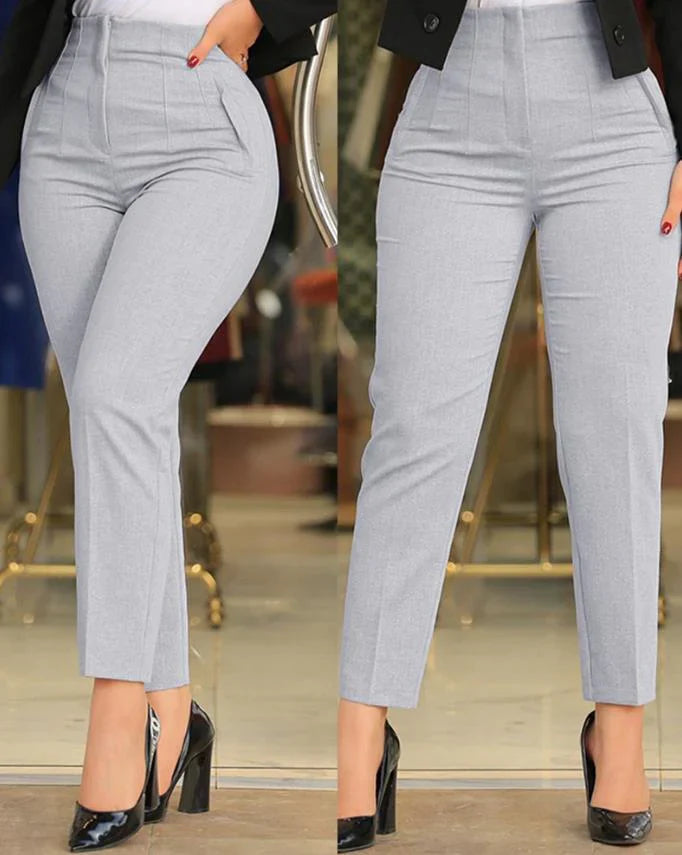 Dames Broek | Hoge Taille en Stijlvol Design