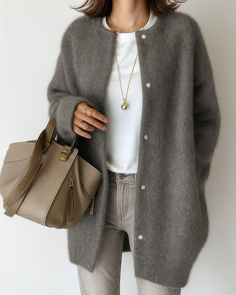 Dames Cardigan Met Knopafsluiting | Lichtgewicht