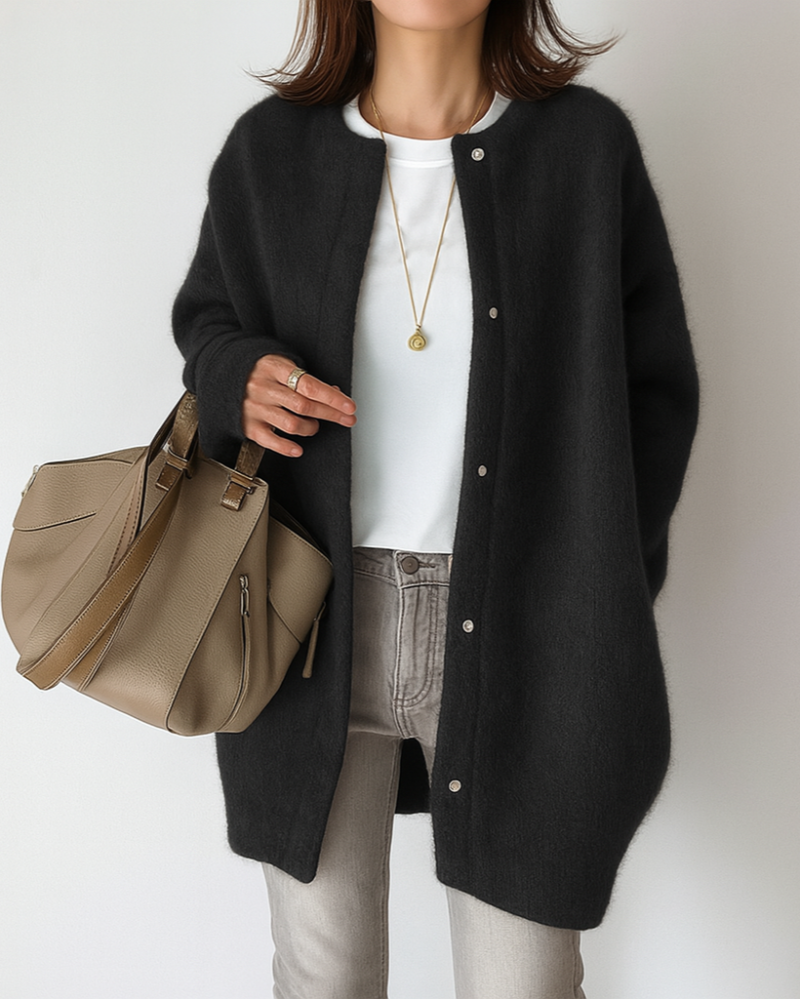 Dames Cardigan Met Knopafsluiting | Lichtgewicht