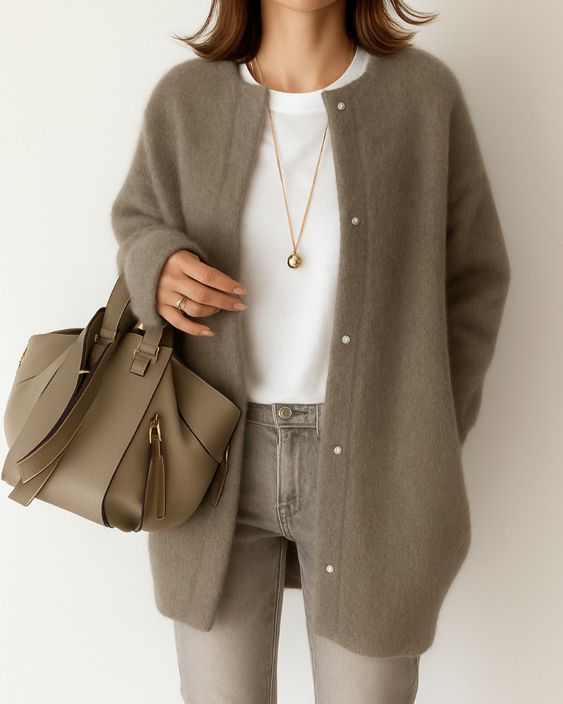 Dames Cardigan Met Knopafsluiting | Lichtgewicht
