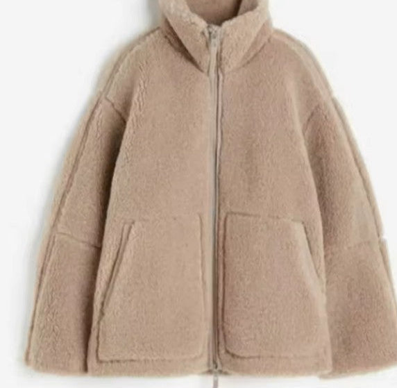 Dames Casual Teddy Winterjas | Oversized