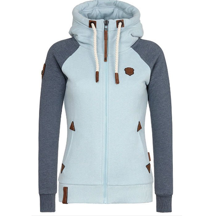 Dames Hoodie | Slim Fit en Handige Rits