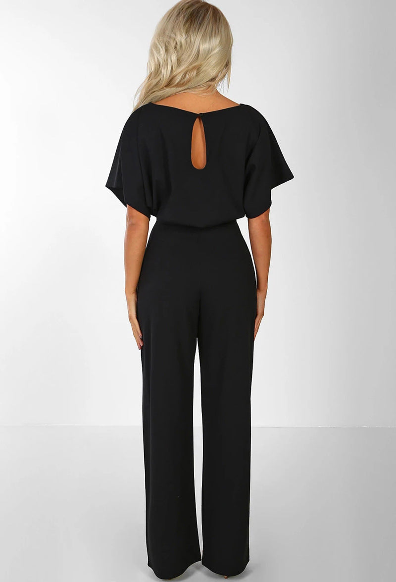 Dames Jumpsuit | Stijlvolle Pasvorm met Hoge Taille