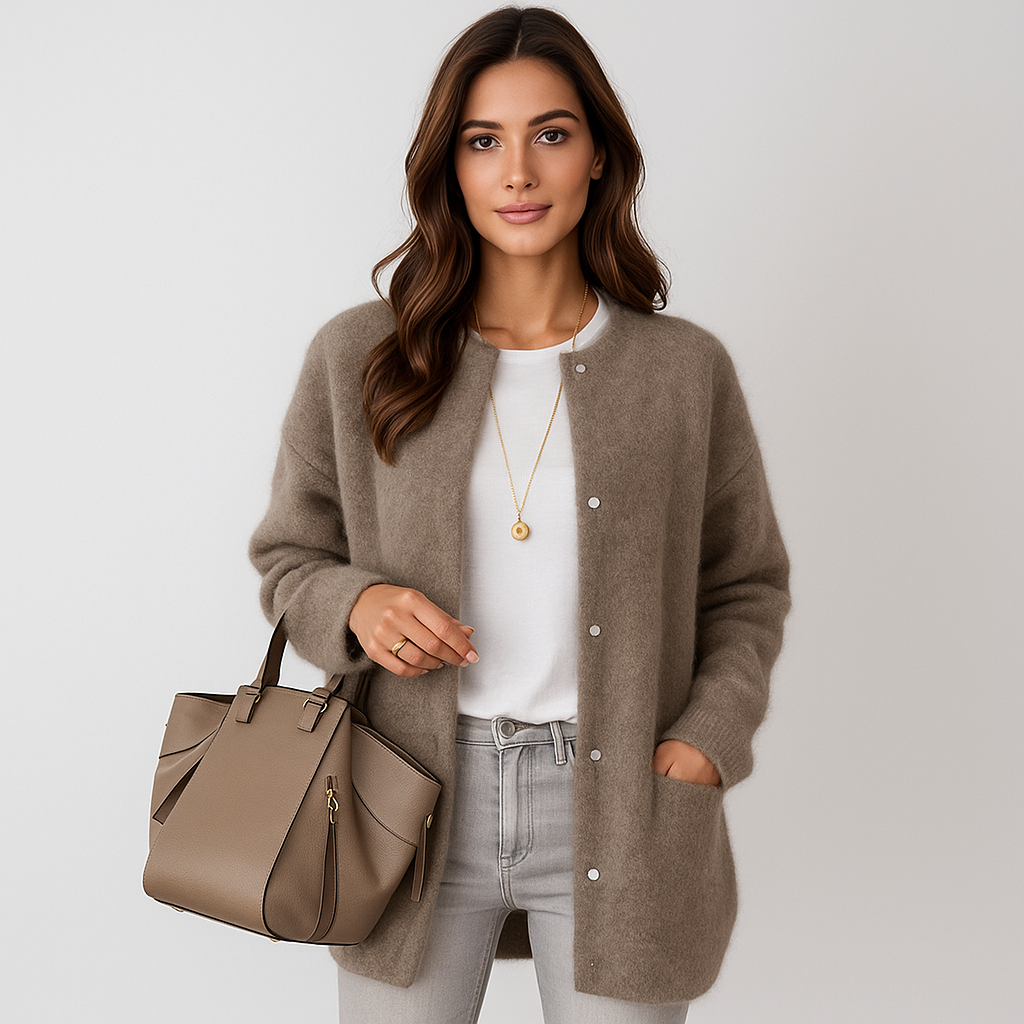 Dames Lang Wintervest | Lichtgewicht