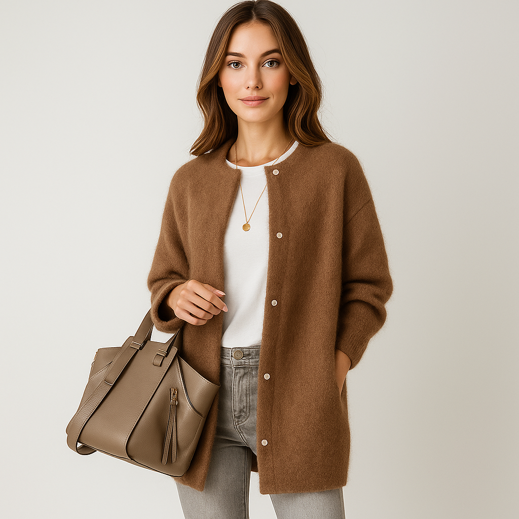Dames Lang Wintervest | Lichtgewicht