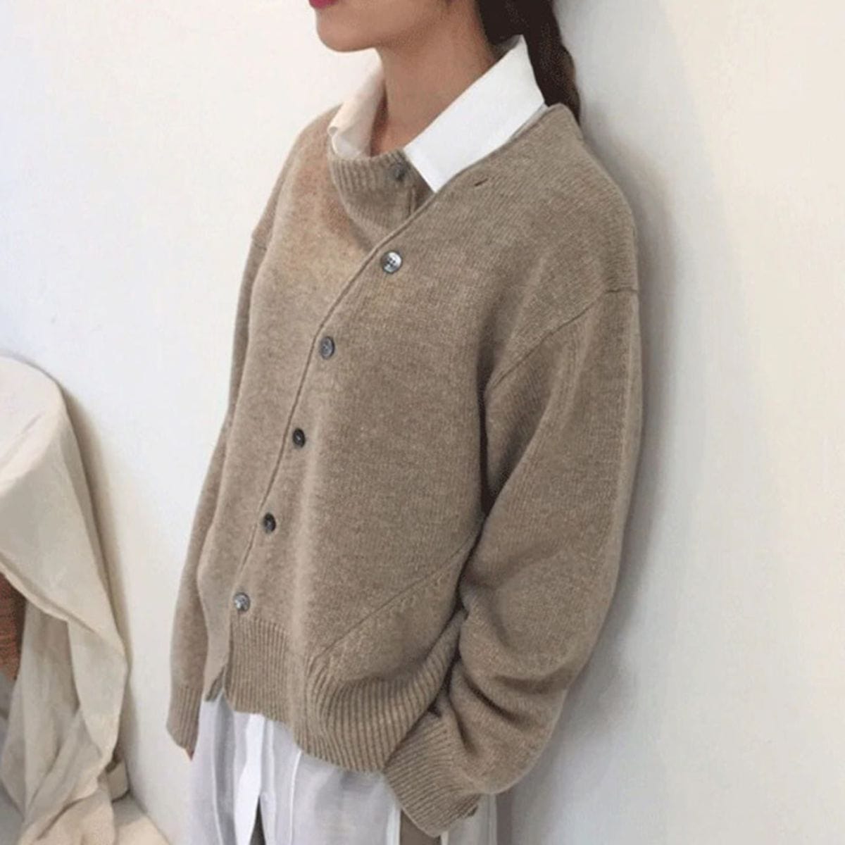 Dames Lichte Cardigan Met Knoopsluiting | Herfst