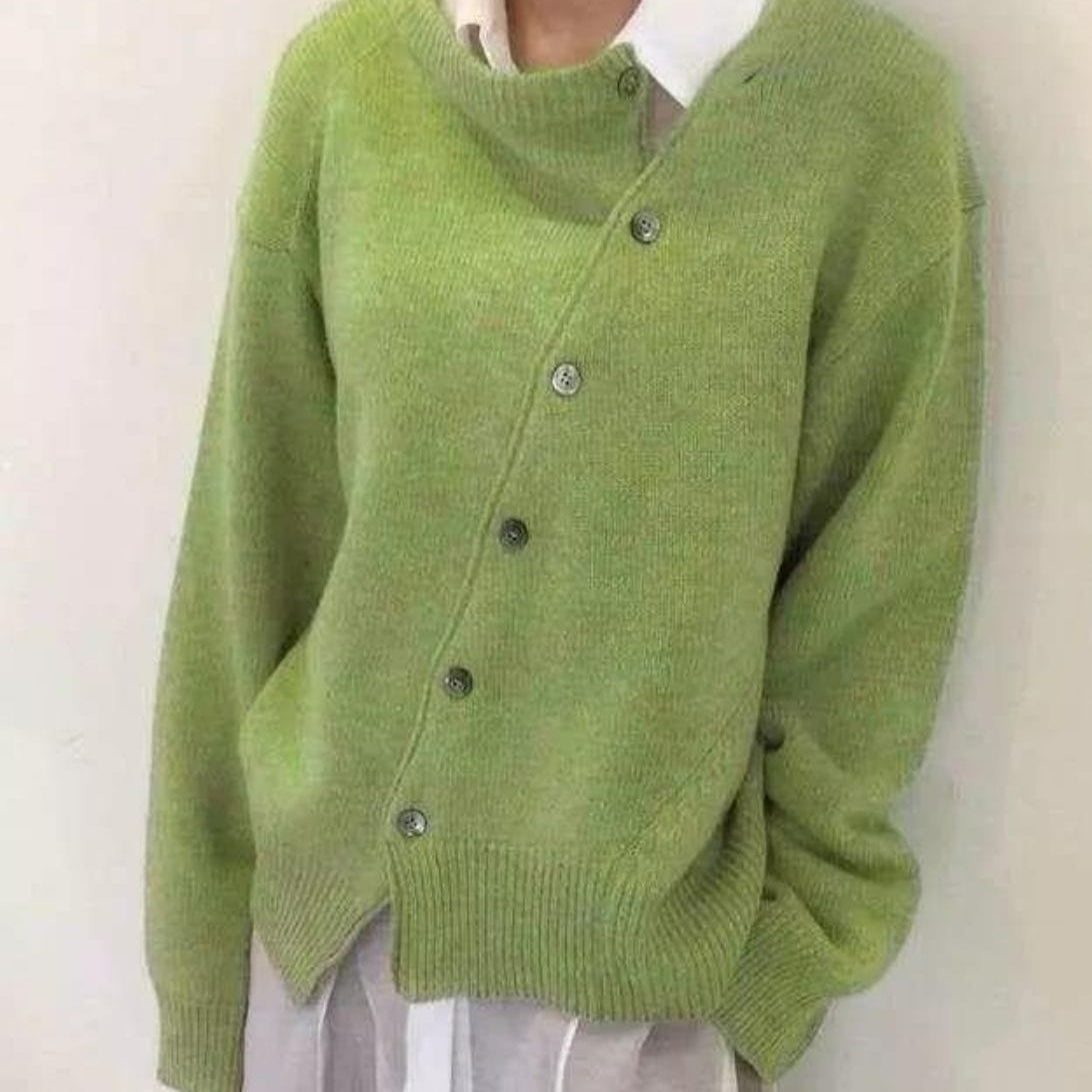 Dames Lichte Cardigan Met Knoopsluiting | Herfst