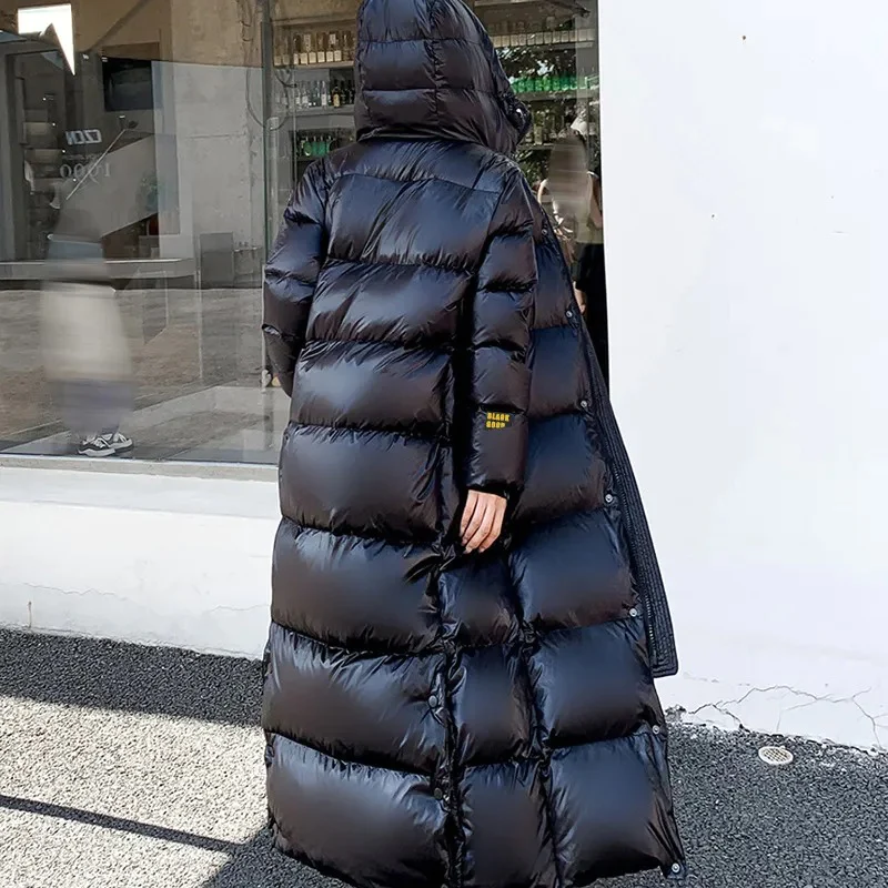 Dames Lichtgewichte Puffer | Winterjas - Lang
