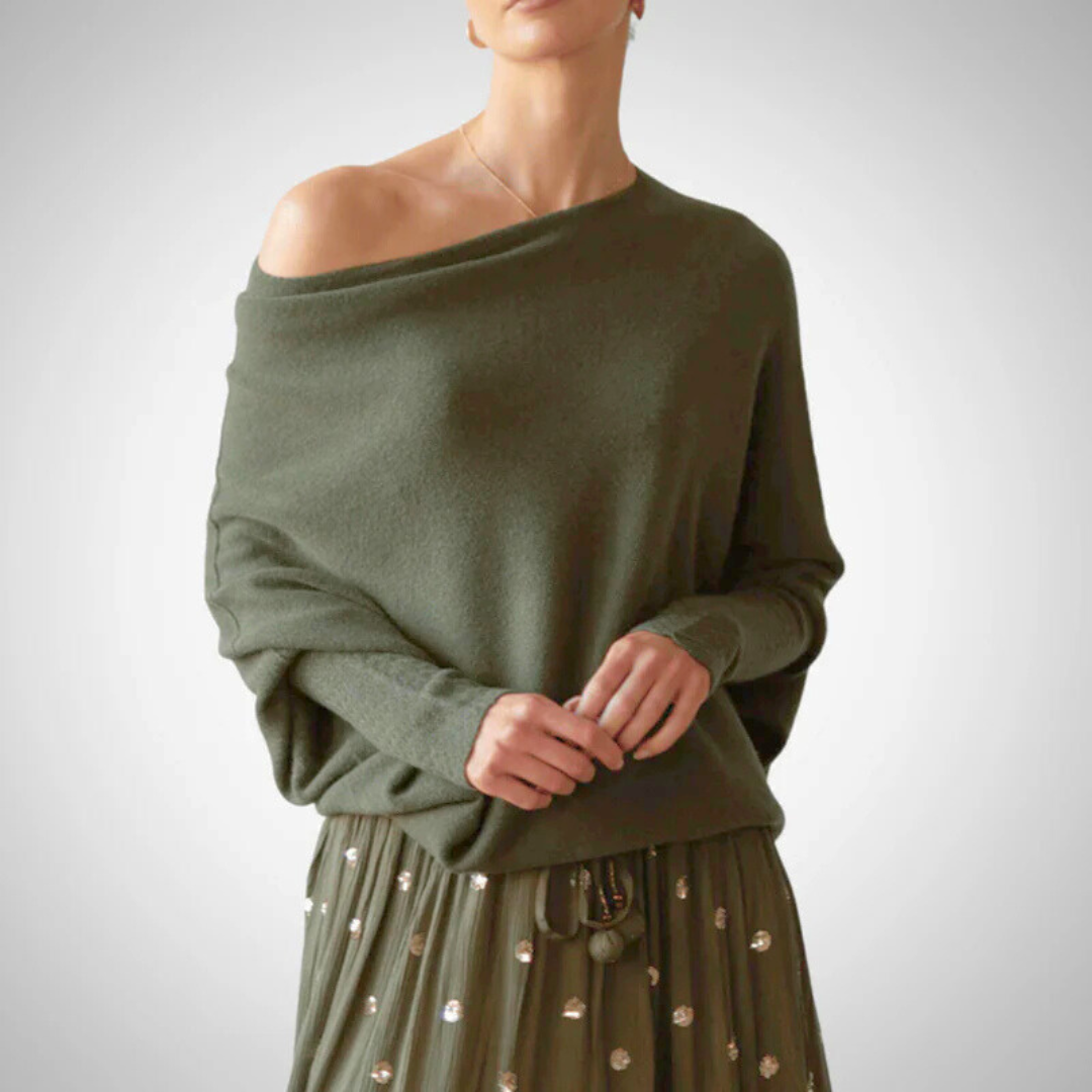 Dames Off-Shoulder Trui | Tussenseizoen