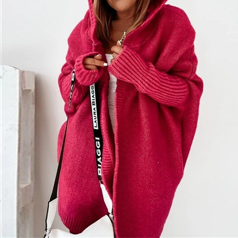 Dames Oversized Cardigan | Capuchon