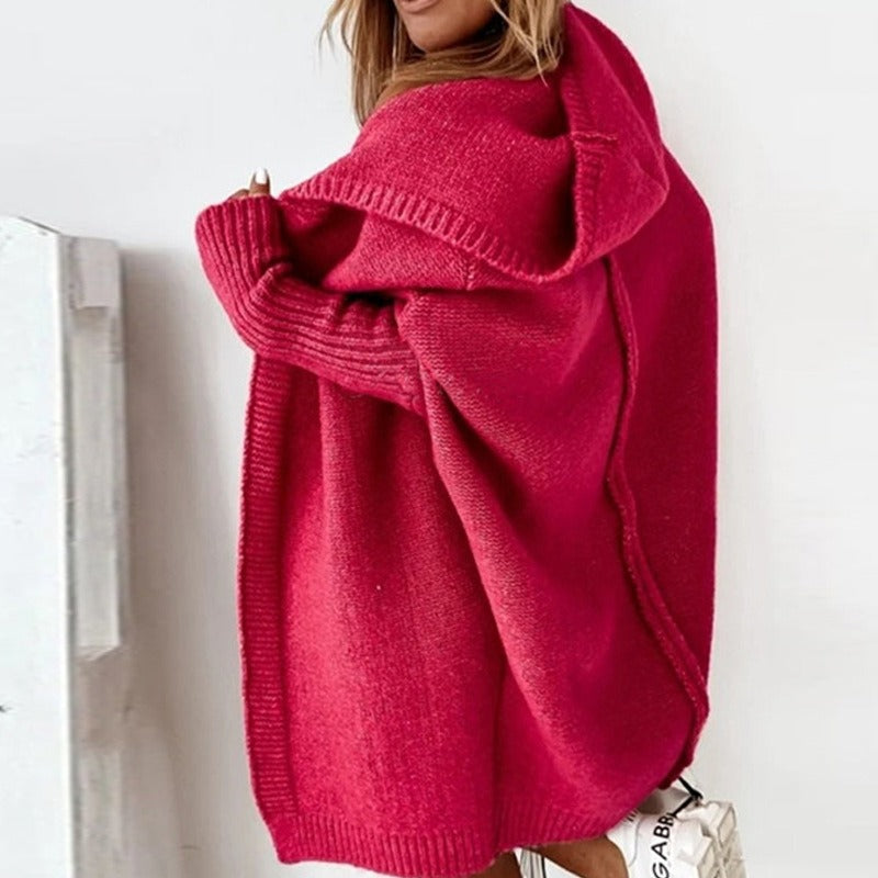 Dames Oversized Cardigan | Capuchon