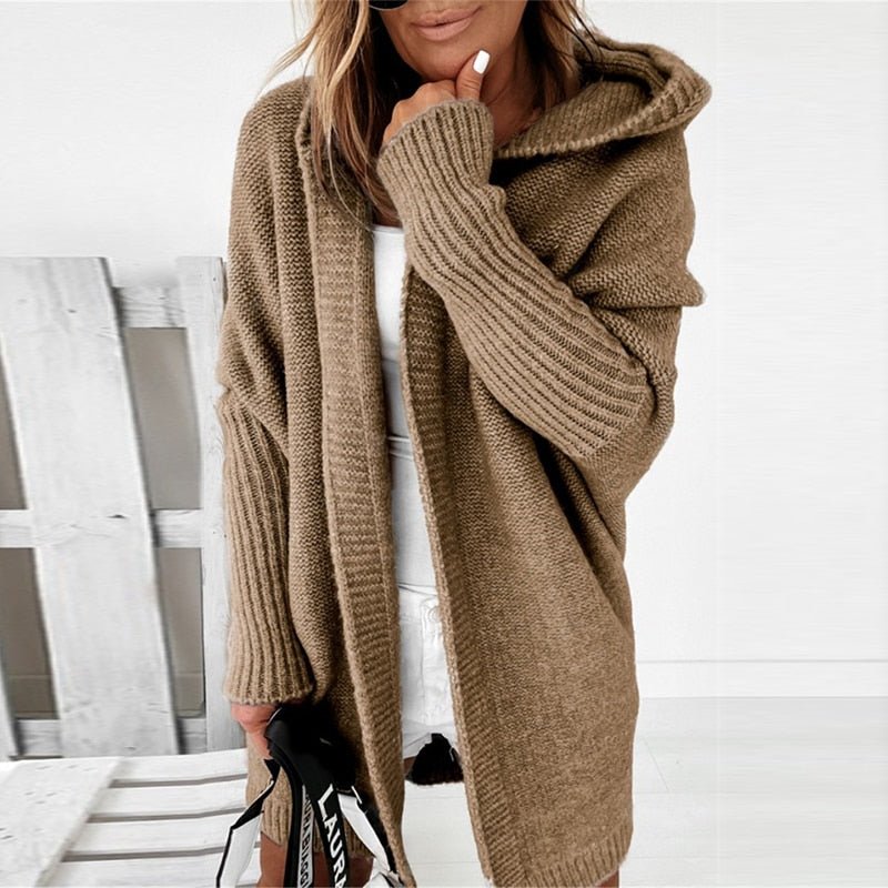 Dames Oversized Cardigan | Capuchon