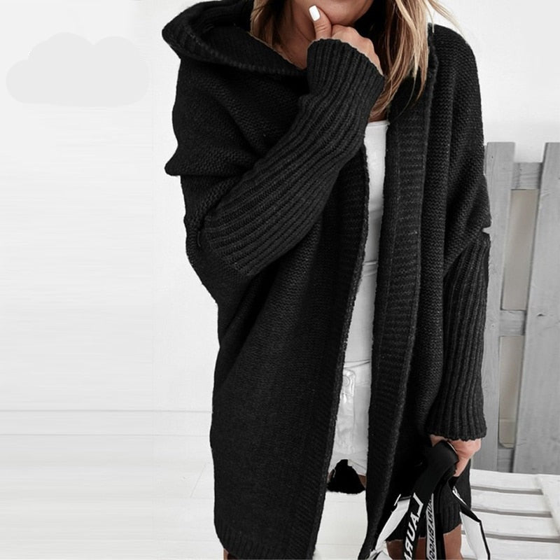 Dames Oversized Cardigan | Capuchon