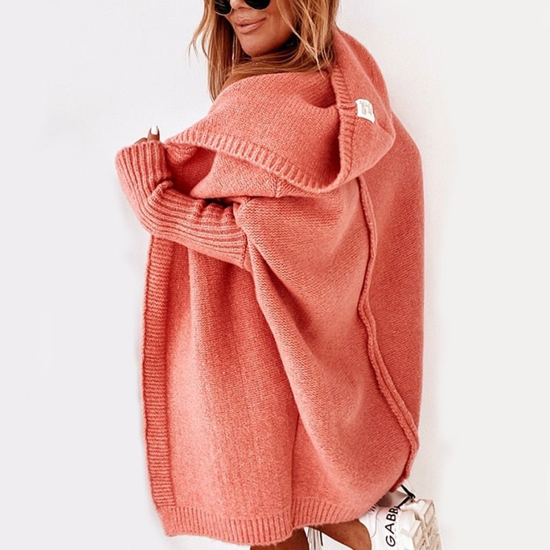 Dames Oversized Cardigan | Capuchon
