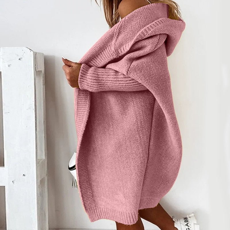 Dames Oversized Cardigan | Capuchon