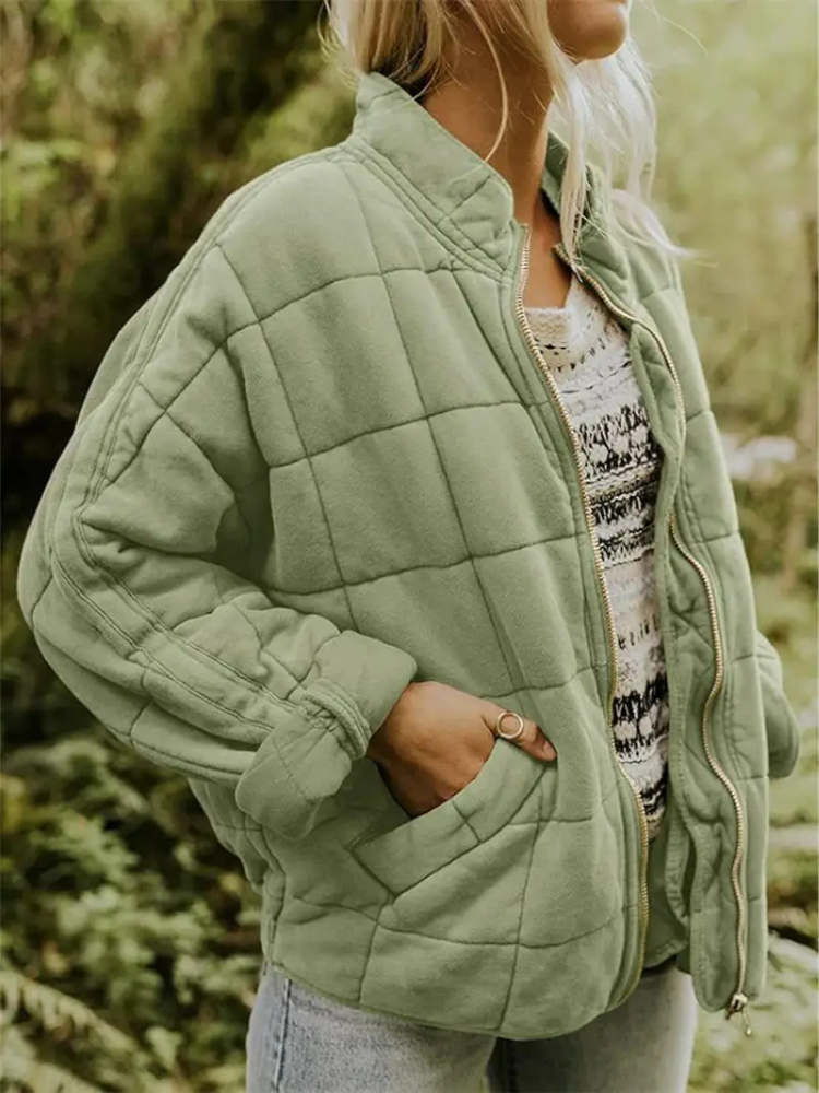 Dames Oversized Overgangsjas | Licht & Trendy