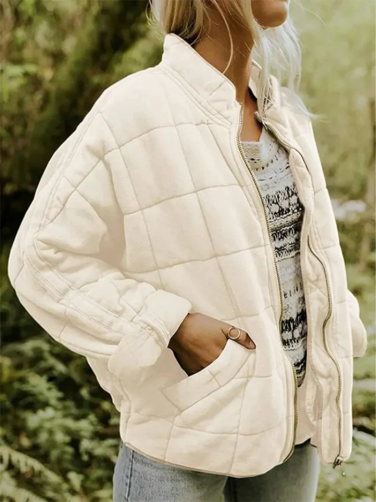 Dames Oversized Overgangsjas | Licht & Trendy