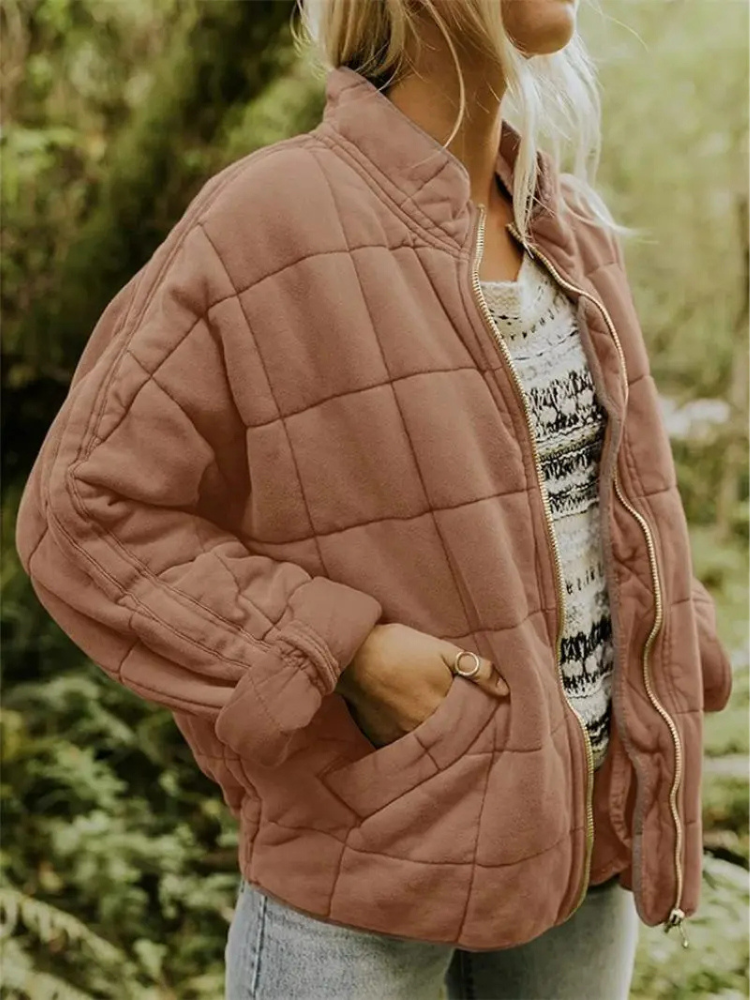 Dames Oversized Overgangsjas | Licht & Trendy