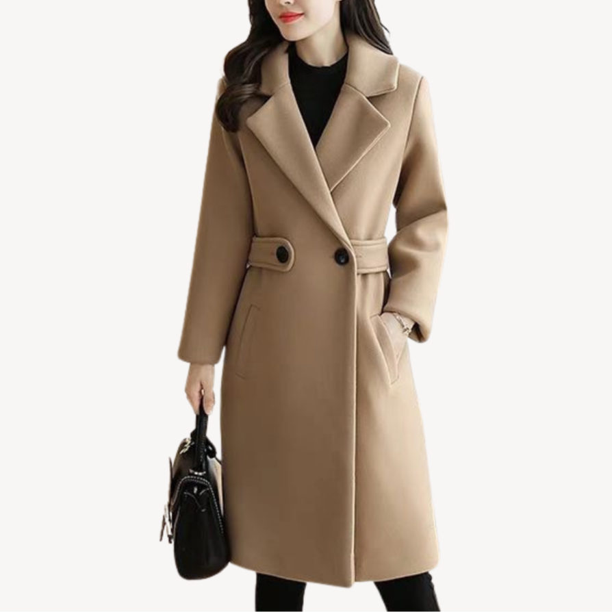 Dames Trenchcoat Met Knoopsluiting | Winter