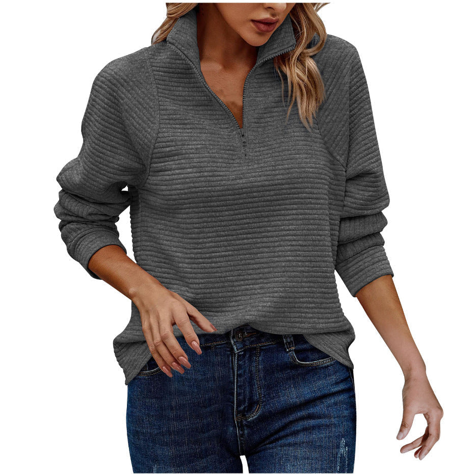 Dames Trui Met Rits | Stijlvol