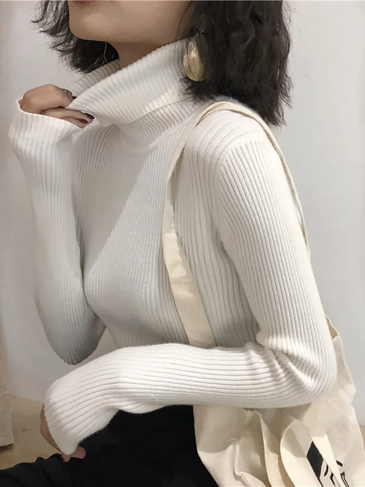 Dames Turtleneck | Slanke en Stijlvolle Gebreide Trui