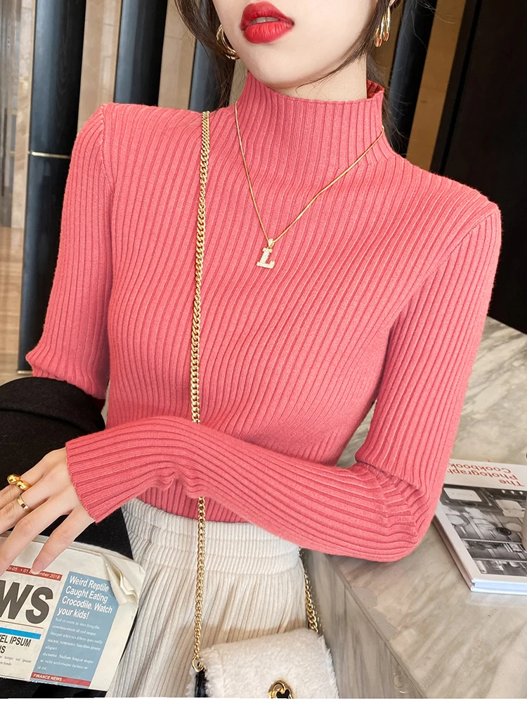 Dames Turtleneck Trui | Casual Stijl en Volledige Mouwen