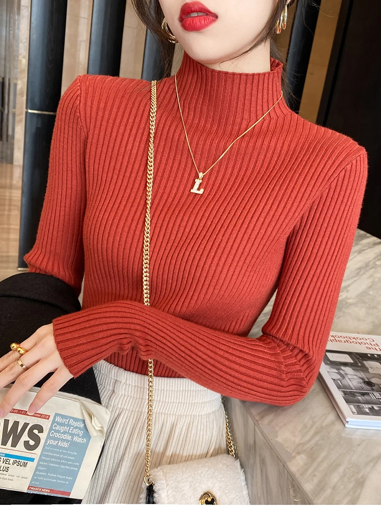 Dames Turtleneck Trui | Casual Stijl en Volledige Mouwen