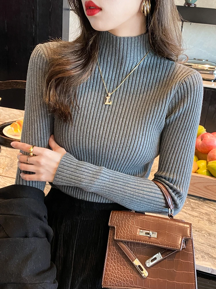 Dames Turtleneck Trui | Casual Stijl en Volledige Mouwen