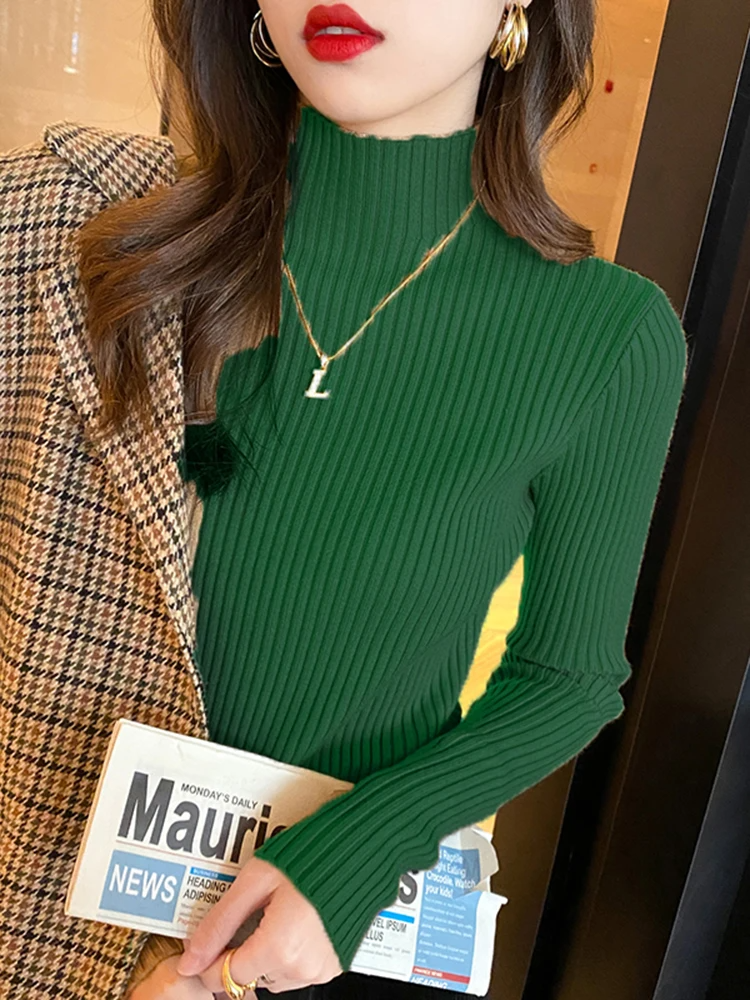 Dames Turtleneck Trui | Casual Stijl en Volledige Mouwen