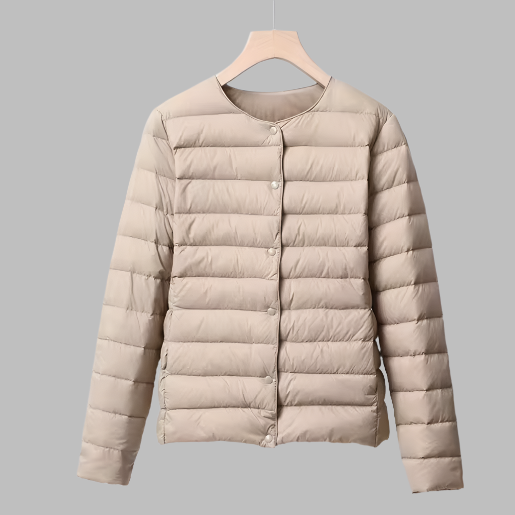 Dames Tussenjas Met Knoopsluiting | Herfst