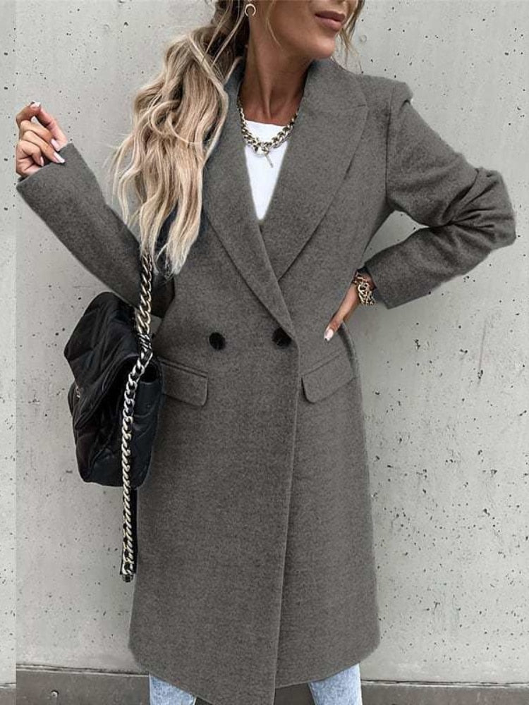Dames Tussenseizoen Trenchcoat | Met Knoopsluiting