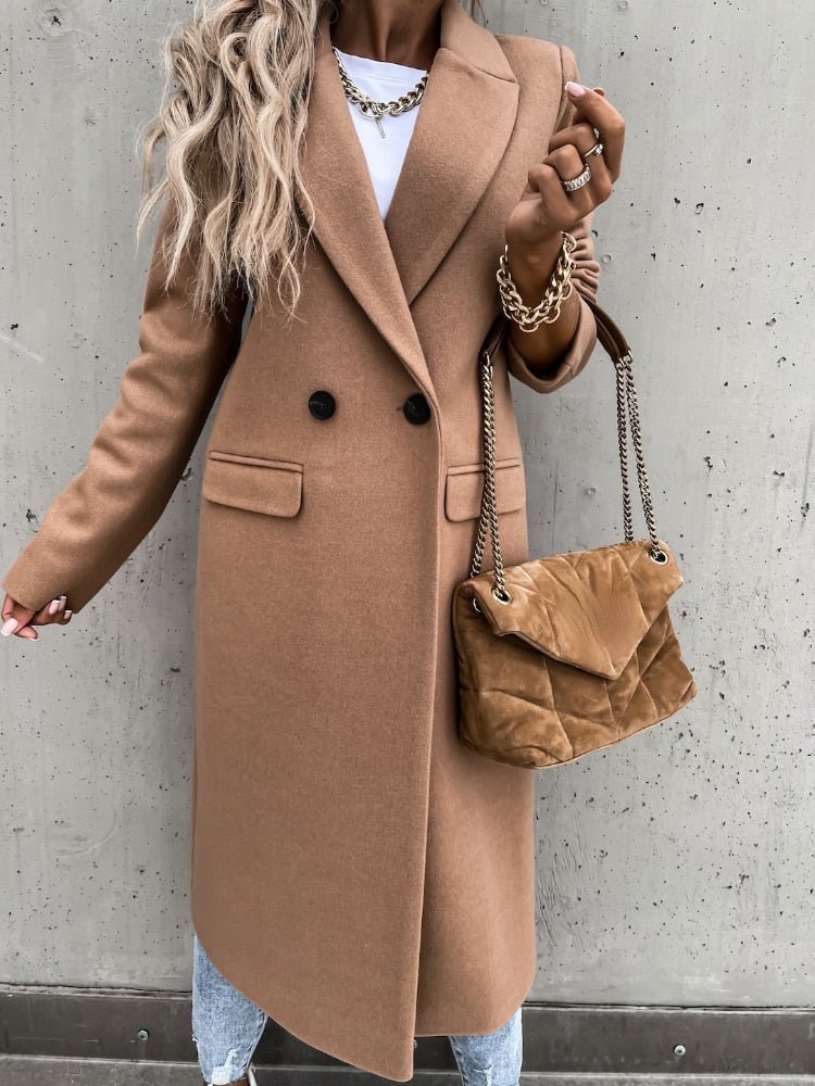 Dames Tussenseizoen Trenchcoat | Met Knoopsluiting