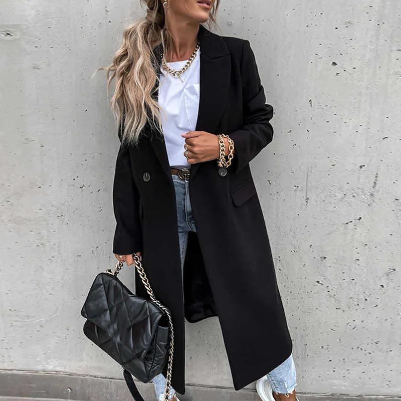 Dames Tussenseizoen Trenchcoat | Met Knoopsluiting