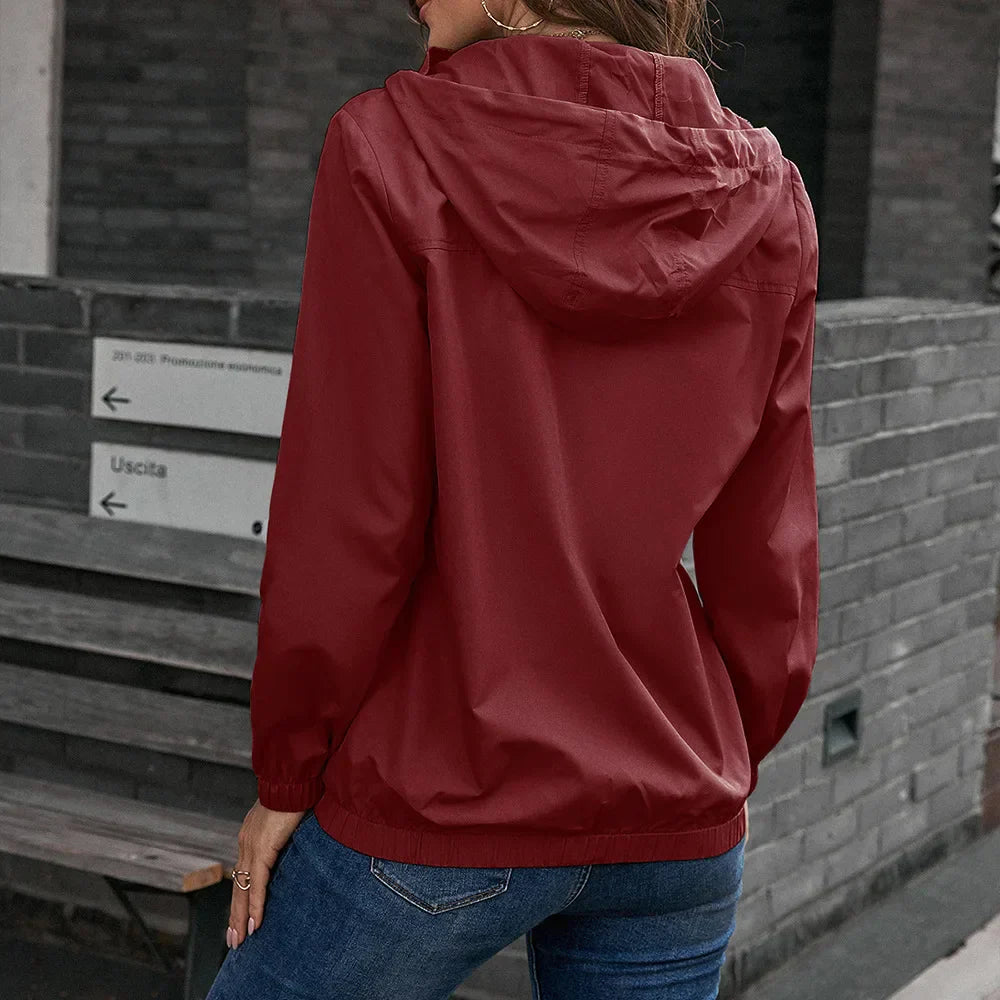 Dames Tussenseizoen Waterdichte Trenchcoat | Lichtgewicht