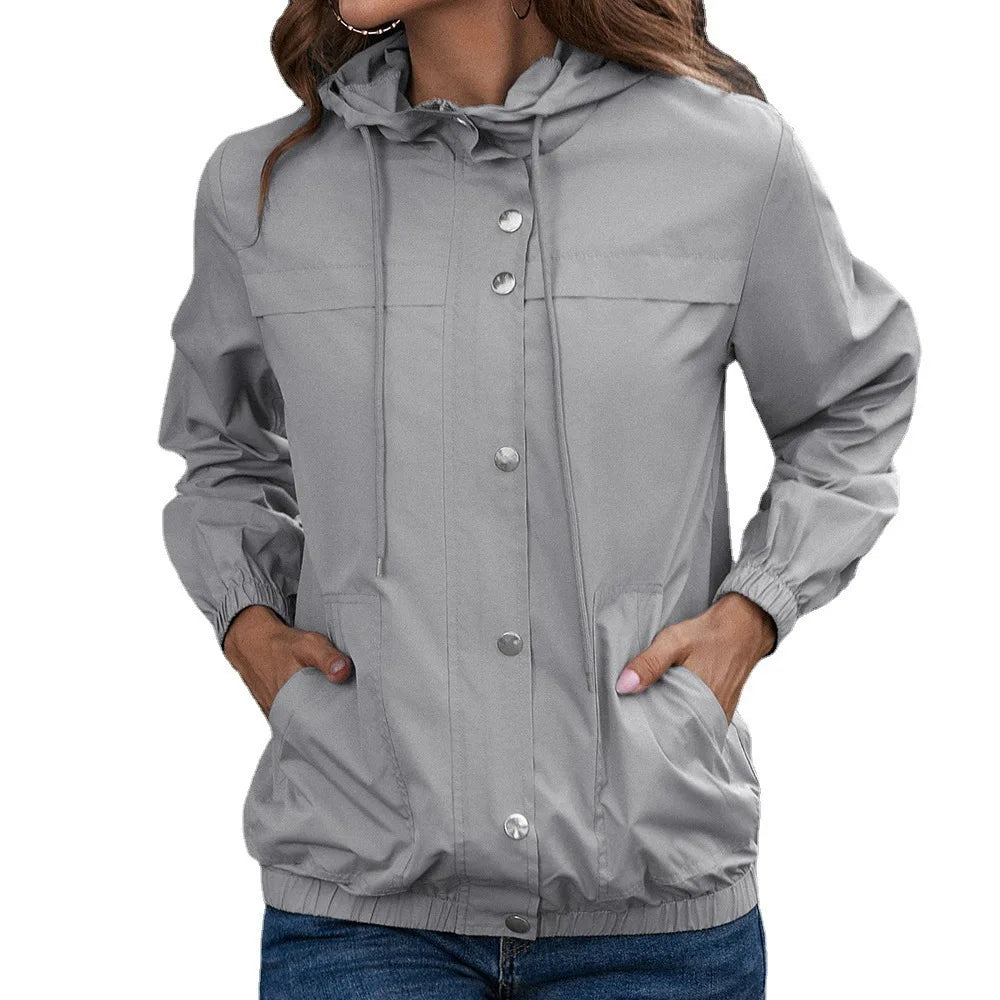 Dames Tussenseizoen Waterdichte Trenchcoat | Lichtgewicht
