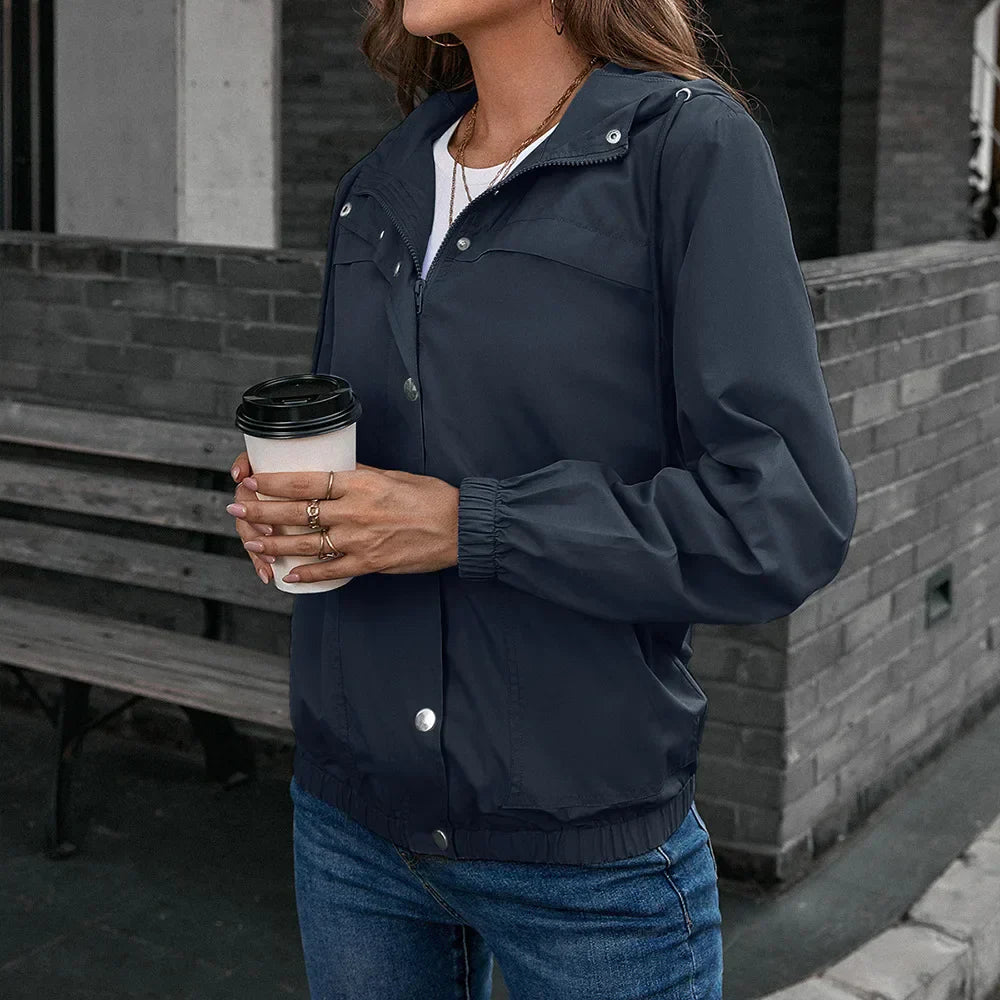 Dames Tussenseizoen Waterdichte Trenchcoat | Lichtgewicht