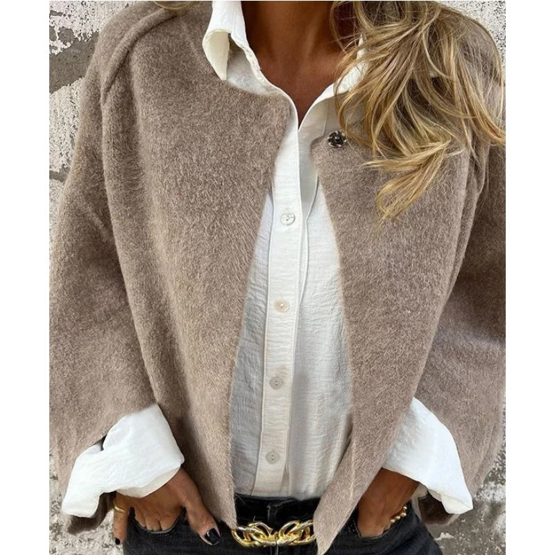 Dames Warme Tussenseizoen Cardigan | Moderne Snit
