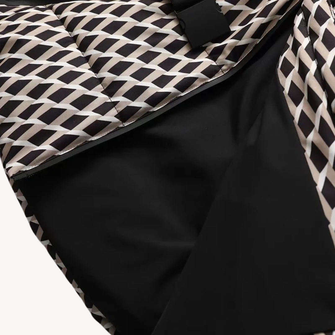 Dames Winter Puffer Jas | Met Riem en Capuchon