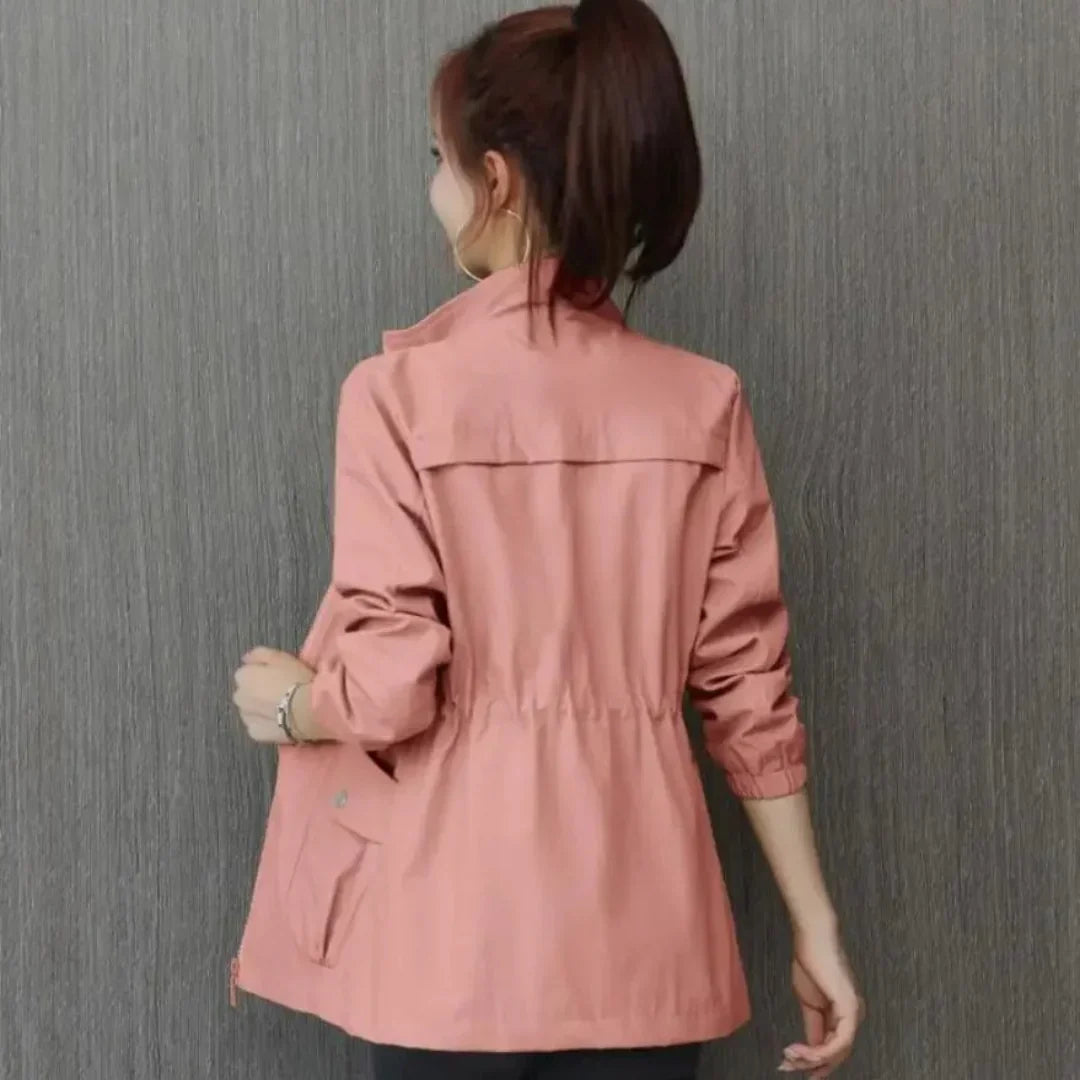 Dames Winter Trenchcoat | Met Kraag