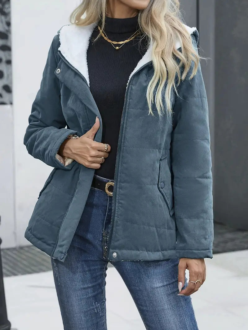 Dames Winterjas | Bontvoering en Stijlvol Design