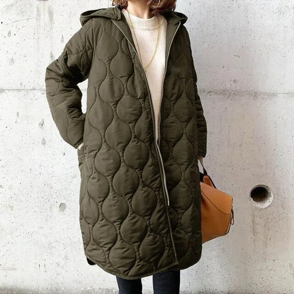 Dames Winterjas | Lange Pasvorm met Capuchon en Stijlvol Design
