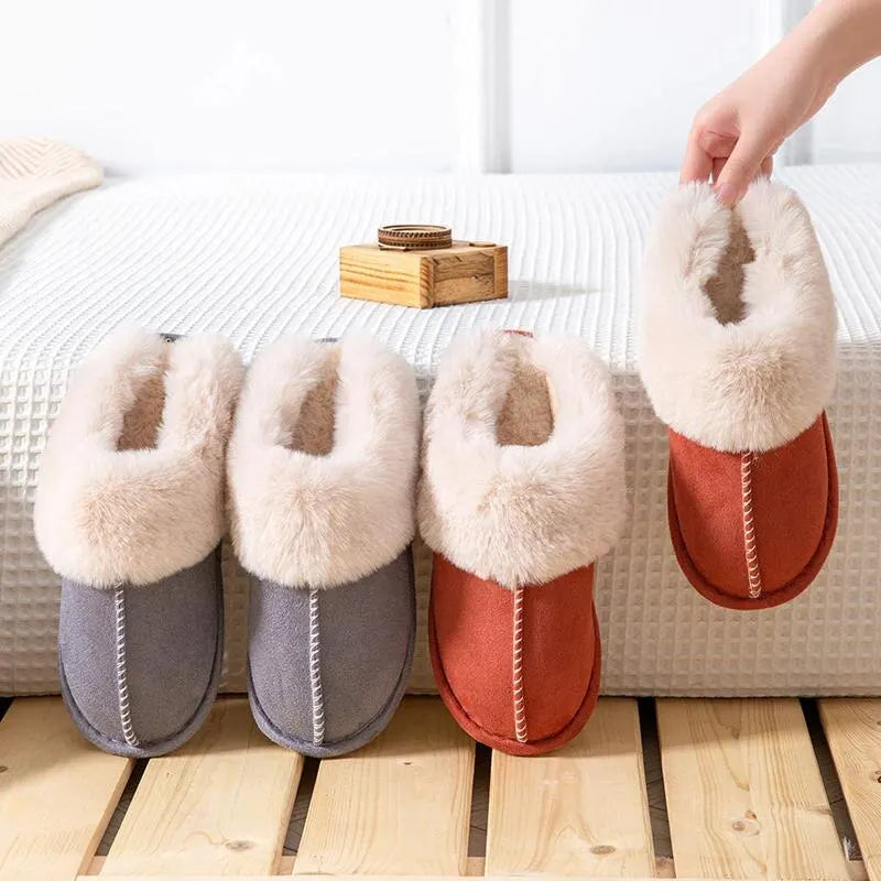 Dames zachte Winterpantoffels | Zacht en Warm voor Binnen