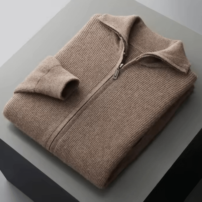 Doux | Cardigan, Subtiele Ritssluiting