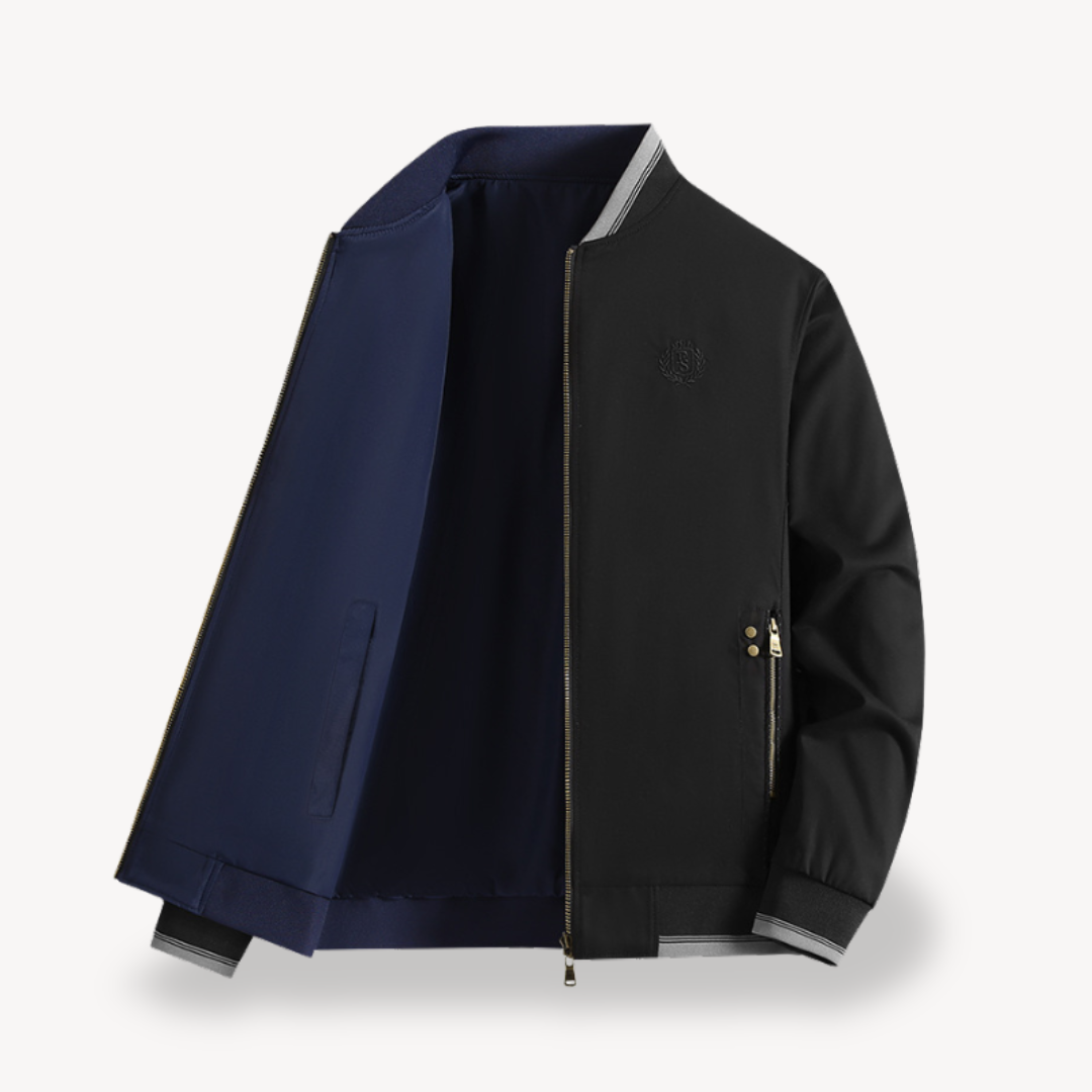 Heren Bomberjack | Reversibel en Slim Fit Pasvorm