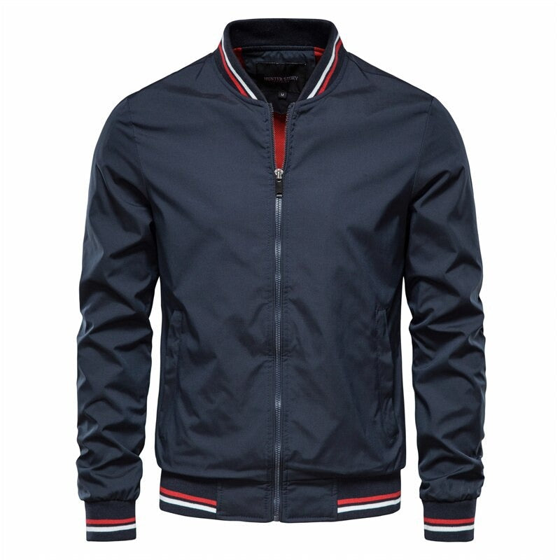 Heren Bomberjack | Stijlvol Design met Getailleerde Pasvorm