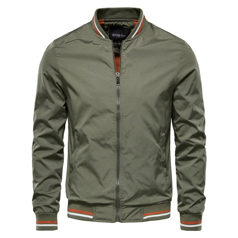 Heren Bomberjack | Stijlvol Design met Getailleerde Pasvorm